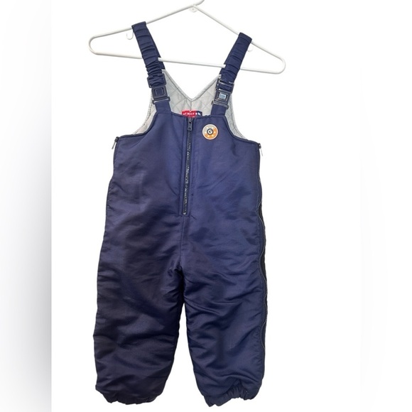Vintage Gymboree “Gym Sport” Toddler Snowsuit Bib Overalls XS (1 1/2 - 2 Years) - Picture 1 of 15